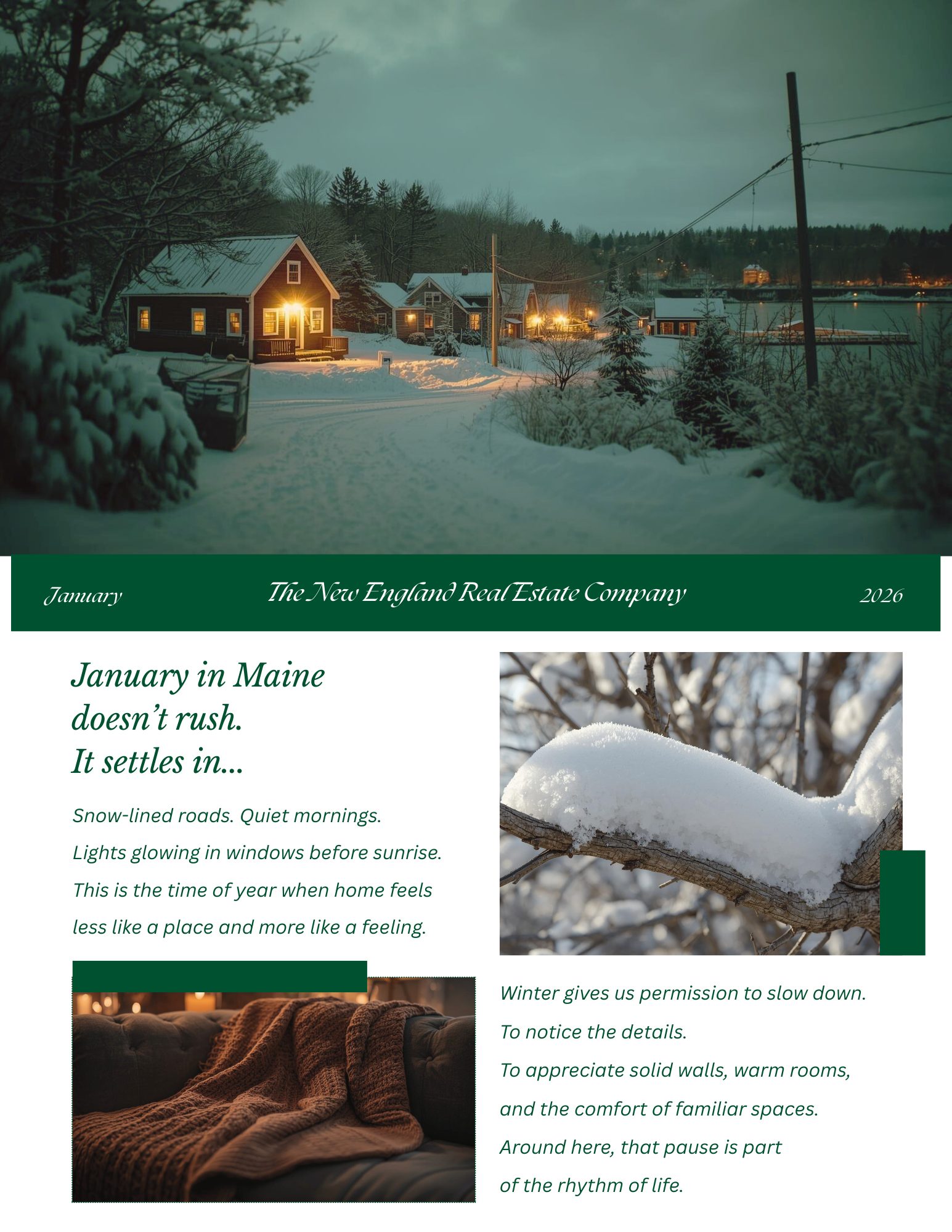 January 2026 Newsletter